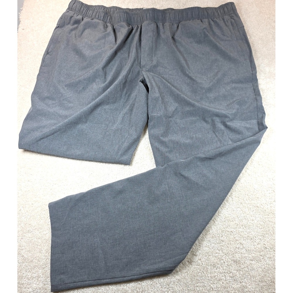 DSG Agility Pants Mens 3XLT Heather Gray Stretch Waistband Slim Fit Sports NWT